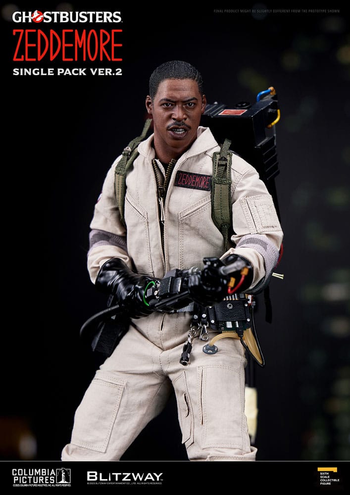 Los Cazafantasmas Figura Premium UMS 1/6 Winston Zeddemore Ver. 2 31 cm - Z POP Toys