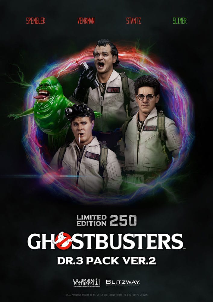 Los Cazafantasmas Pack de 3 Figuras Premium UMS 1/6 Venkman, Stantz, Spengler Ver. 2 31 cm
