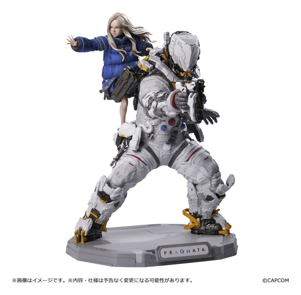 Pragmata Capcom Figure Builder Creator's Model Figura PVC Hugh & Diana 28 cm