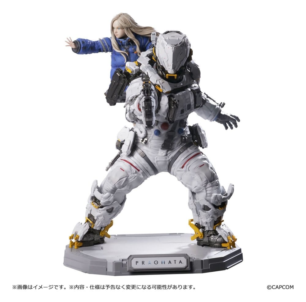 Pragmata Capcom Figure Builder Creator's Model Figura PVC Hugh & Diana 28 cm