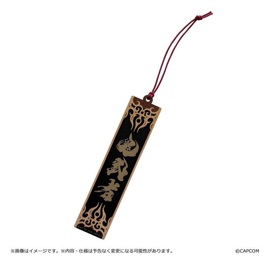 Onimusha: Way of the Sword Llavero Wooden tag