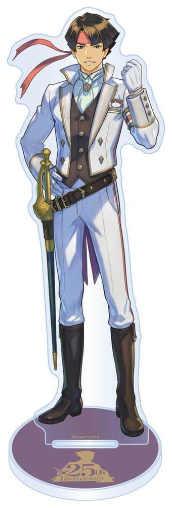 The Great Ace Attorney 25th Anniversary Soporte acrílico Kazuma Asogi Main Visual 13–15 cm