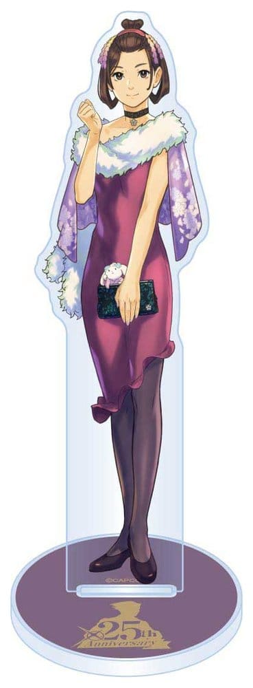 The Great Ace Attorney 25th Anniversary Soporte acrílico Susato Mikotoba Main Visual 13–15 cm