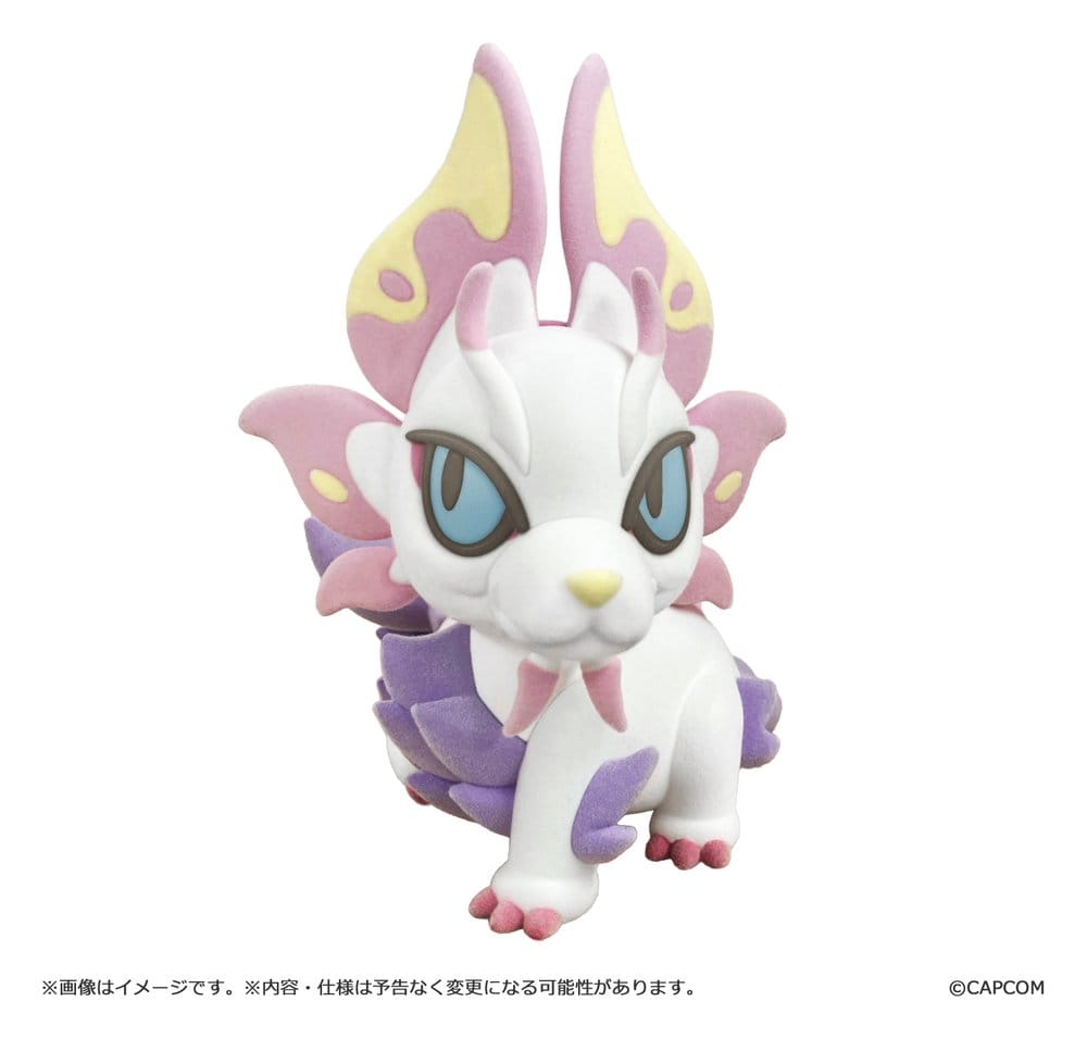 Monster Hunter Chibi Style Flocked Figura Mizutsune 12 cm