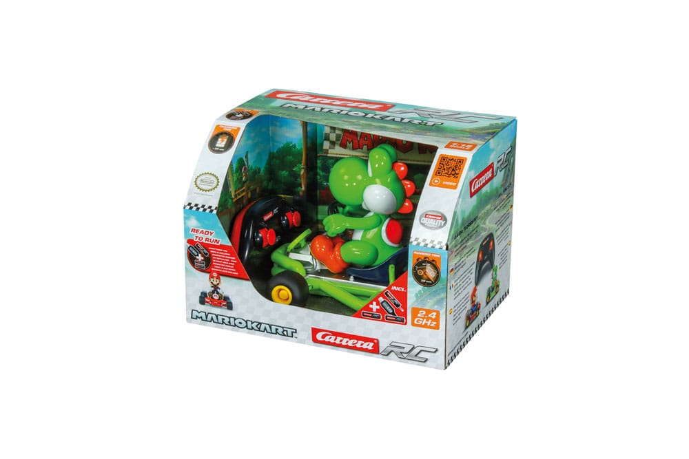 Super Mario Kart coche teledirigido RC 1/18 2,4 GHz Pipe Kart Yoshi