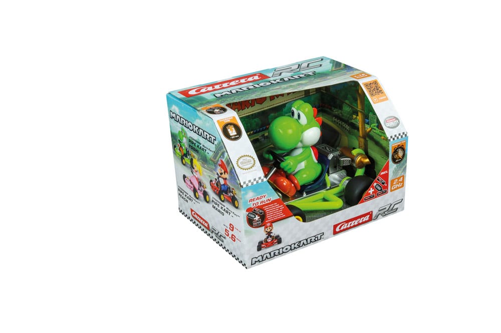 Super Mario Kart coche teledirigido RC 1/18 2,4 GHz Pipe Kart Yoshi