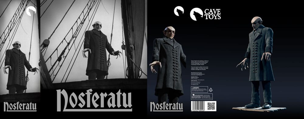 Nosferatu Estatua a 1/10 Max Schreck Death Scene 18 cm