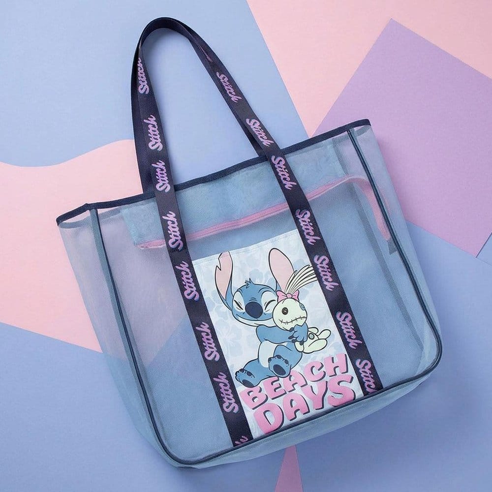 Lilo & Stitch Bolsa de playa Premium Stitch 41 x 45 x 2 cm