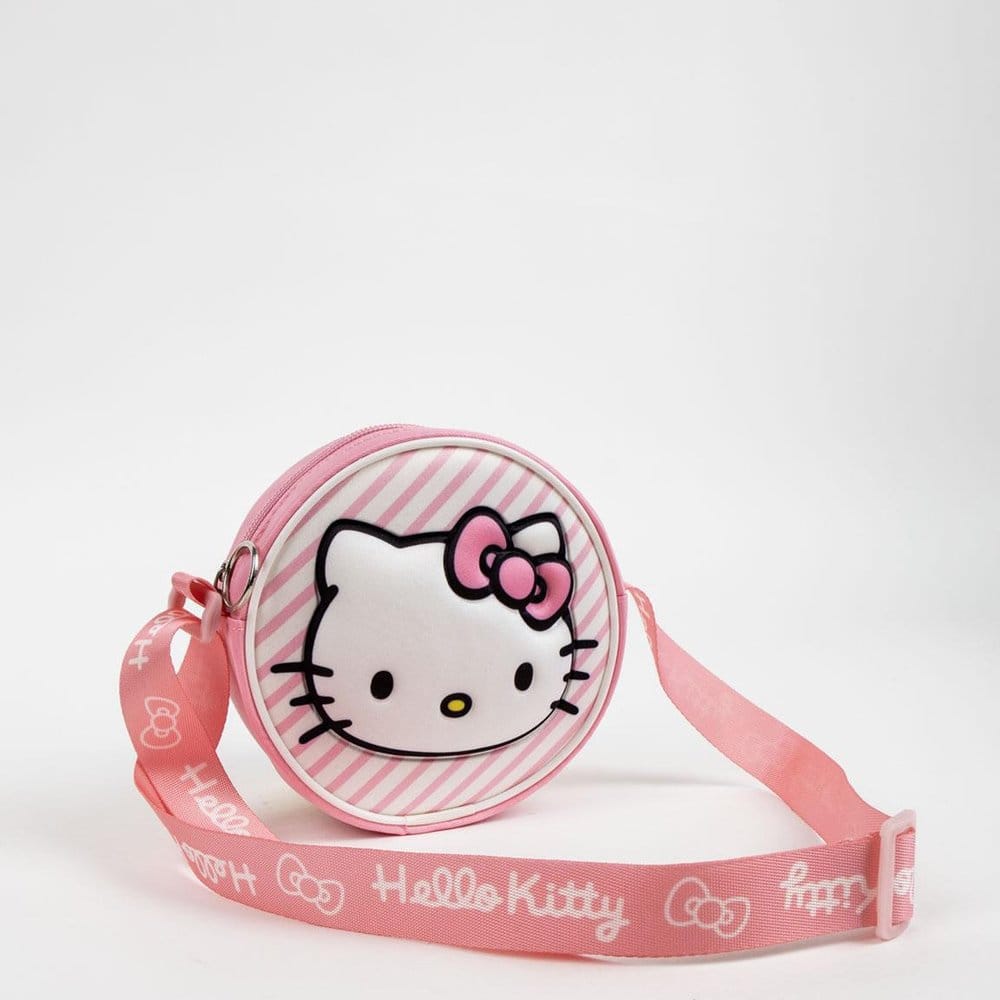 Sanrio Bolso de hombro 3D Hello Kitty 13 x 13 x 4 cm