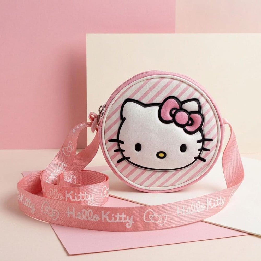 Sanrio Bolso de hombro 3D Hello Kitty 13 x 13 x 4 cm