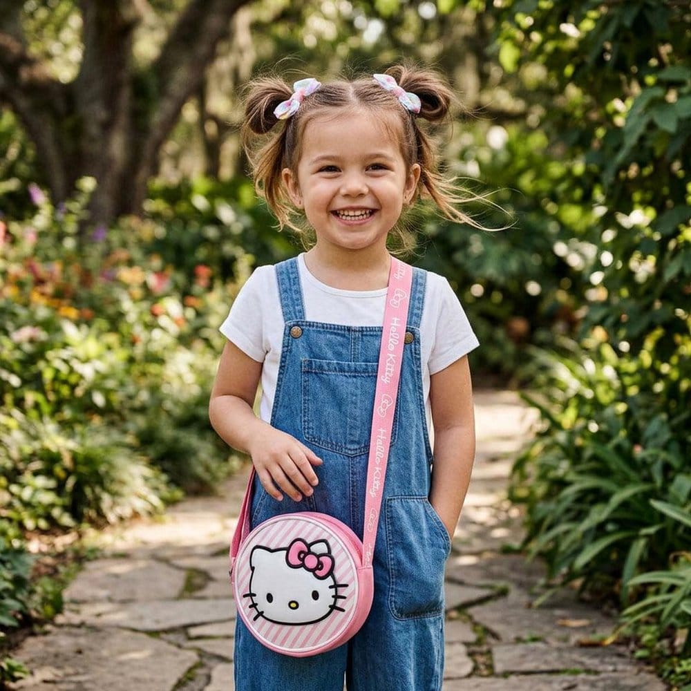 Sanrio Bolso de hombro 3D Hello Kitty 13 x 13 x 4 cm