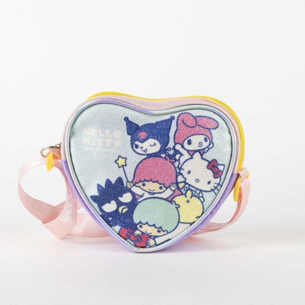 Sanrio Bolso de hombro Hello Kitty Heart 14 x 15 x 4 cm