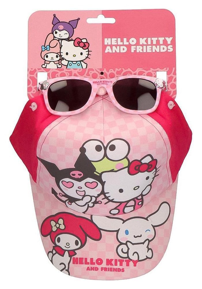 Sanrio Gorra & Gafas de Sol Set Hello Kitty B 53 cm