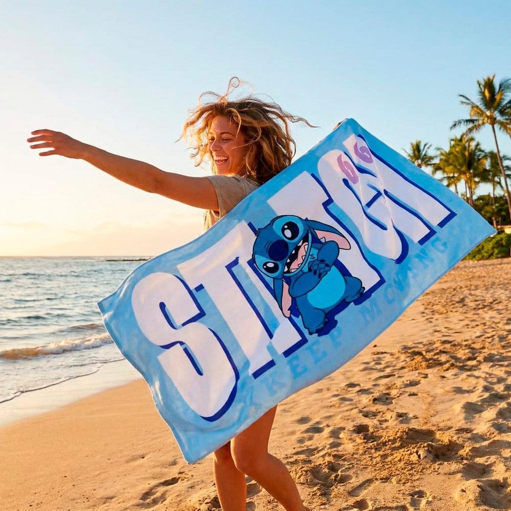Lilo & Stitch Toalla Stitch 90 x 180 cm