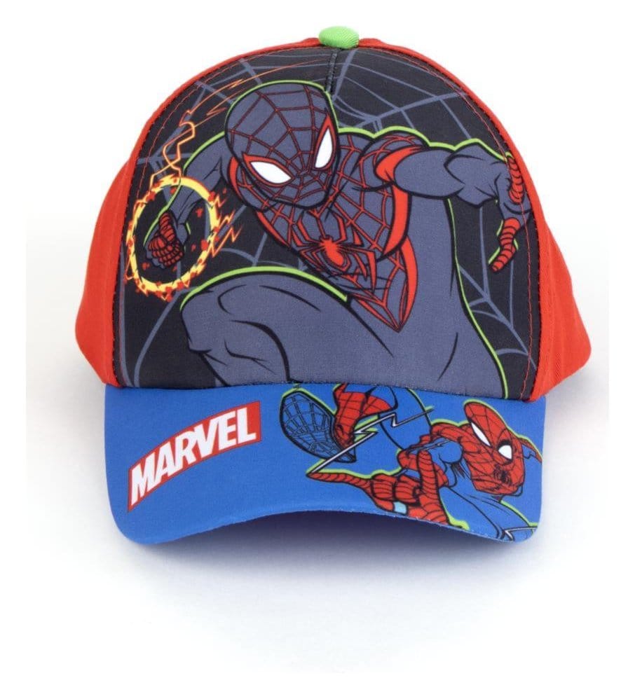 Marvel Gorra & Gafas de Sol Set Spider-Man Miles 53 cm