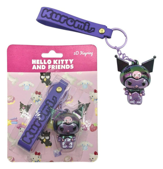 Sanrio Llavero 3D Hello Kitty Kuromi