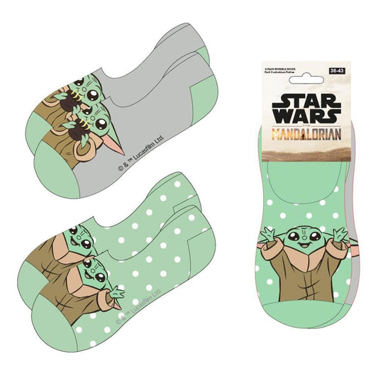 Star Wars: The Mandalorian Pack de 2 calcetines pinkies 38-45