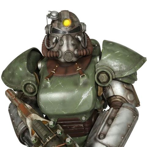 Fallout 4 Estatua tamaño real T-51b Power Armor 213 cm