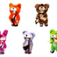 Rebel Bears figuras peluche Blind Box  Movable Series 18 cm Surtido (6)