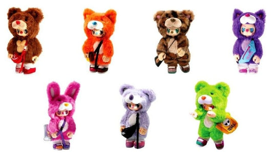 Rebel Bears figuras peluche Blind Box  Movable Series 18 cm Surtido (6)