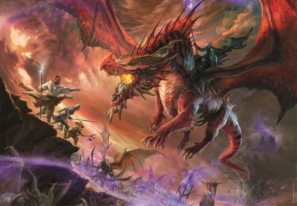 Dungeons & Dragons Gaming Puzzle Collection puzzle Dragon Attack (500 piezas)