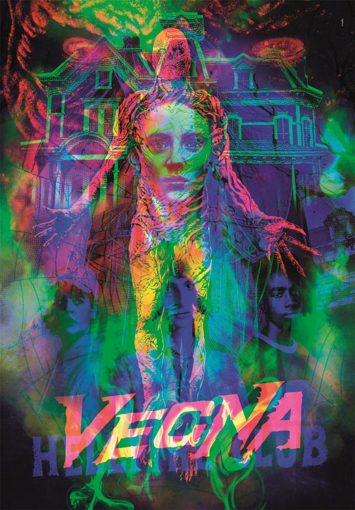 Stranger Things Metamorphic Art Collection Puzzle con efecto luminoso Vecna (520 piezas)