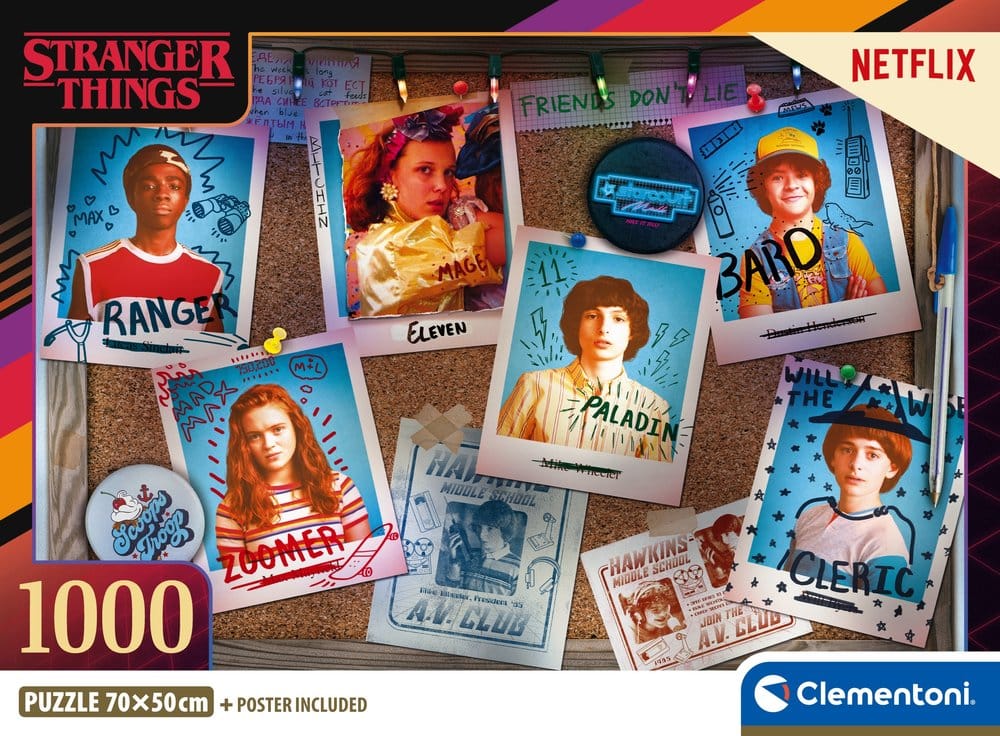 Stranger Things Puzzle Pictures (1000 piezas)