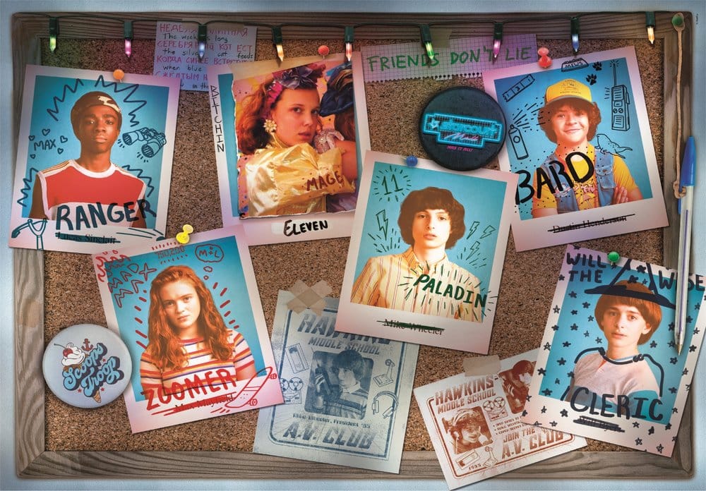 Stranger Things Puzzle Pictures (1000 piezas)