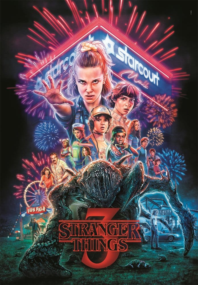 Stranger Things Puzzle Stranger Things 3 (1000 piezas)