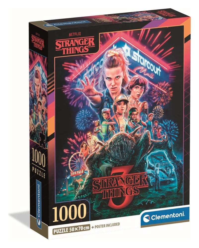 Stranger Things Puzzle Stranger Things 3 (1000 piezas)