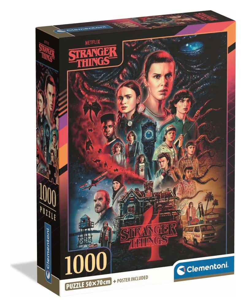 Stranger Things Puzzle Stranger Things 4 House (1000 piezas)