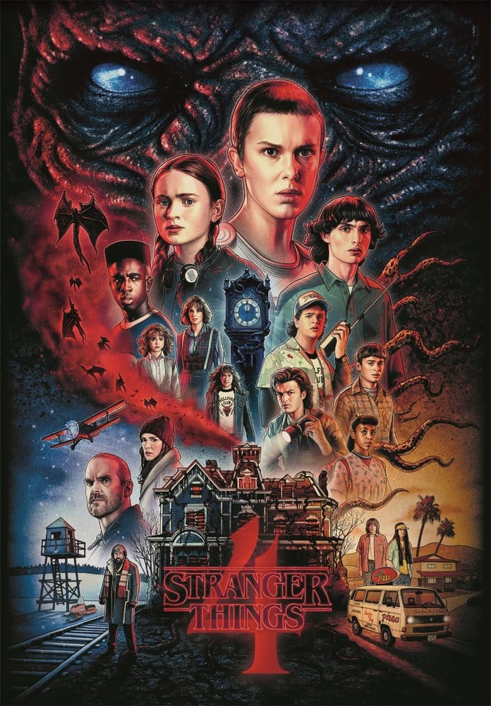 Stranger Things Puzzle Stranger Things 4 House (1000 piezas)