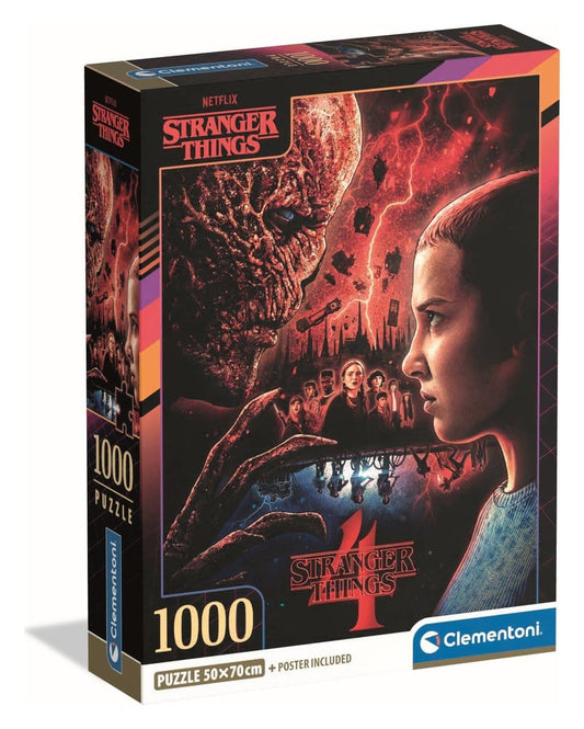 Stranger Things Puzzle Stranger Things 4 Upside Down (1000 piezas)