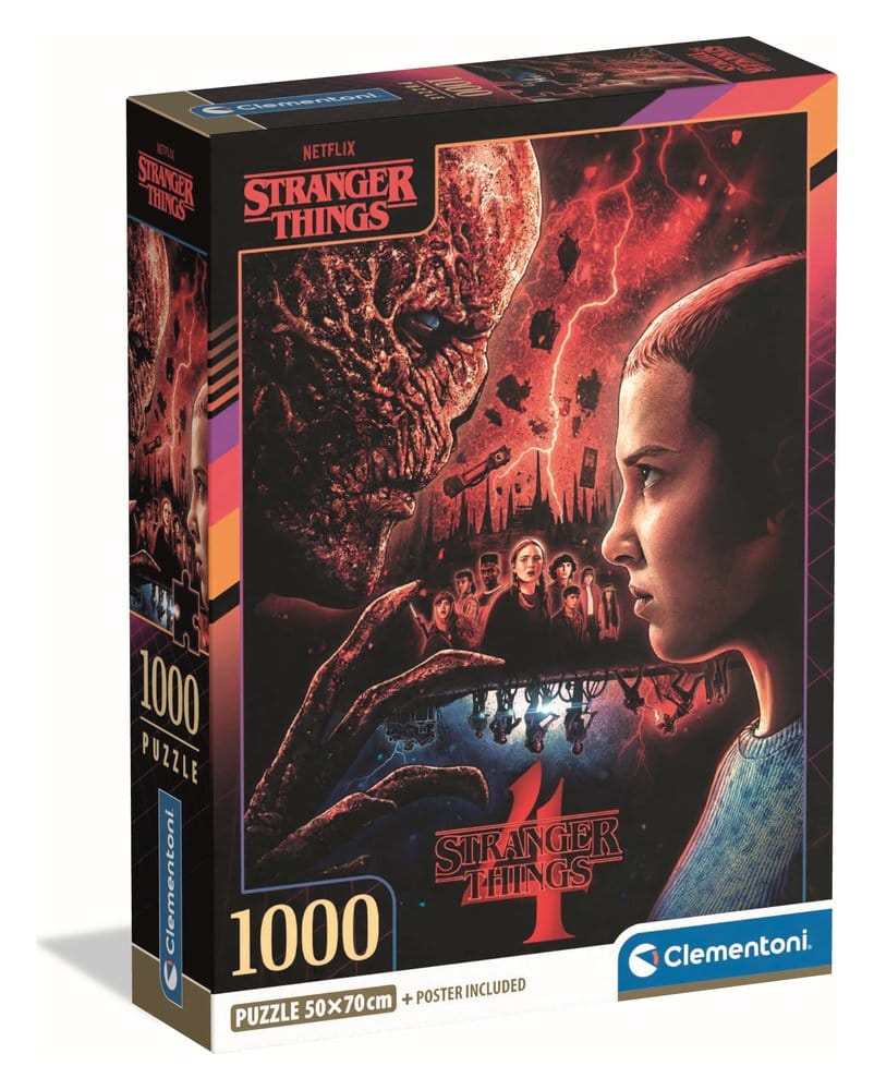 Stranger Things Puzzle Stranger Things 4 Upside Down (1000 piezas)