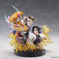 Demon Slayer: Kimetsu no Yaiba Pack de 2 Figuras PVC Shinobu Kocho & Doma 18 cm