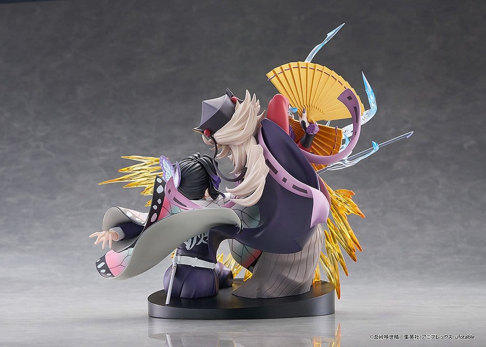 Demon Slayer: Kimetsu no Yaiba Pack de 2 Figuras PVC Shinobu Kocho & Doma 18 cm