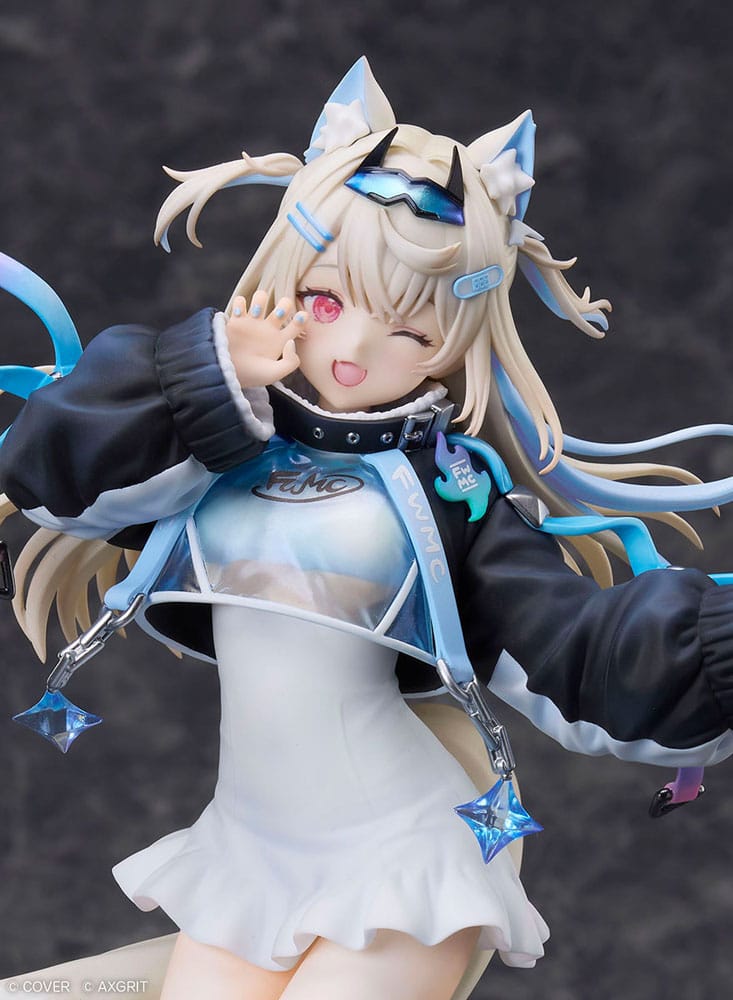 Hololive Production Statue PVC 1/7 Advent Fuwawa Abyssgard AXGRIT Ver. Standard Edition 27 cm - Z POP Toys