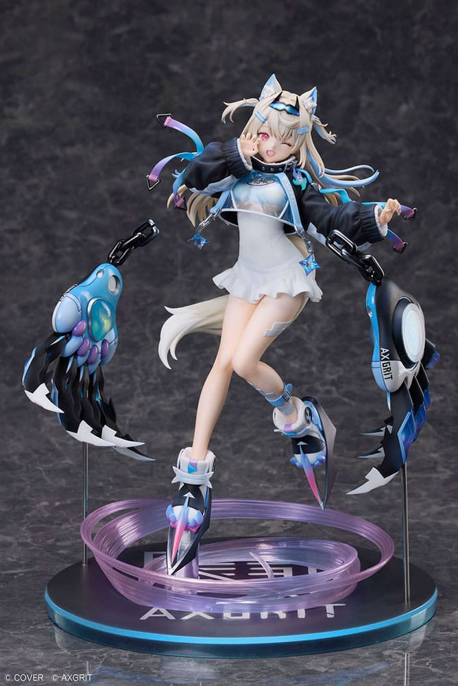 Hololive Production Statue PVC 1/7 Advent Fuwawa Abyssgard AXGRIT Ver. Deluxe Edition 27 cm - Z POP Toys