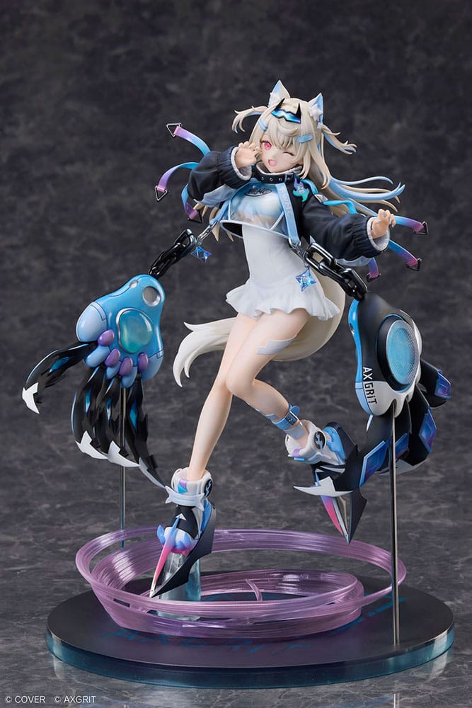 Hololive Production Statue PVC 1/7 Advent Fuwawa Abyssgard AXGRIT Ver. Deluxe Edition 27 cm - Z POP Toys