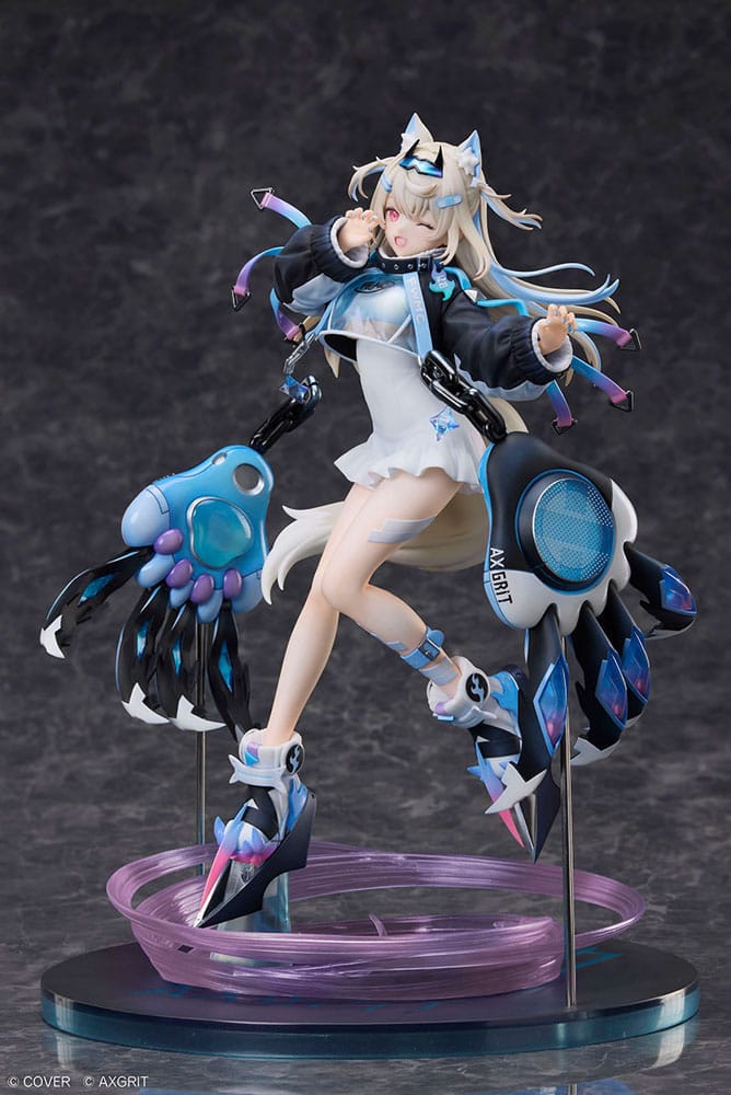 Hololive Production Statue PVC 1/7 Advent Fuwawa Abyssgard AXGRIT Ver. Deluxe Edition 27 cm - Z POP Toys