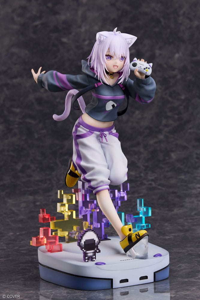 Hololive Production Statue PVC 1/7 Nekomata Okayu We Are Gamers Ver. 23 cm - Z POP Toys