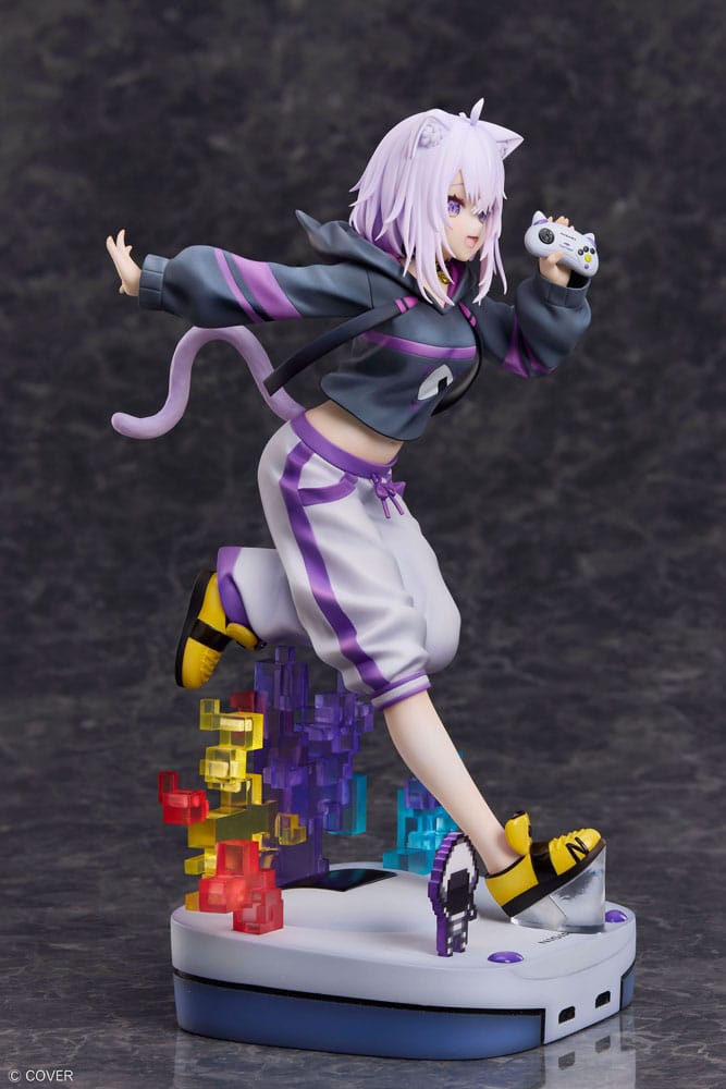 Hololive Production Statue PVC 1/7 Nekomata Okayu We Are Gamers Ver. 23 cm - Z POP Toys