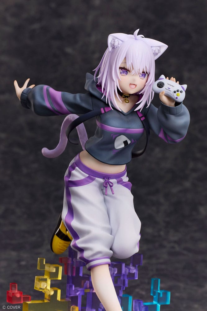 Hololive Production Statue PVC 1/7 Nekomata Okayu We Are Gamers Ver. 23 cm - Z POP Toys