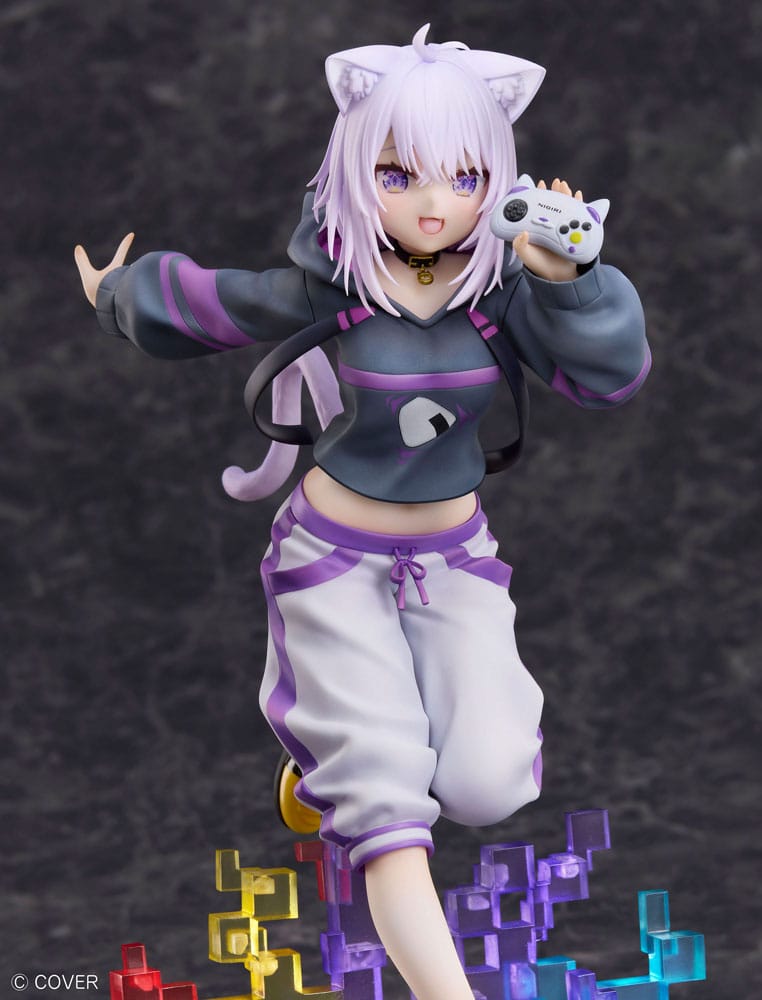 Hololive Production Statue PVC 1/7 Nekomata Okayu We Are Gamers Ver. 23 cm - Z POP Toys