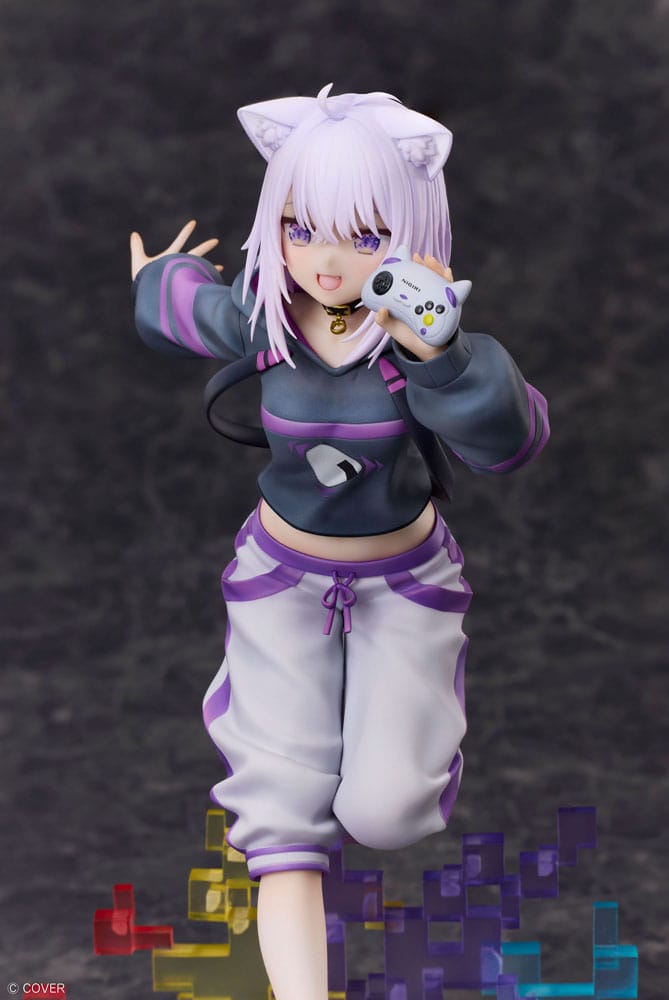 Hololive Production Statue PVC 1/7 Nekomata Okayu We Are Gamers Ver. 23 cm - Z POP Toys