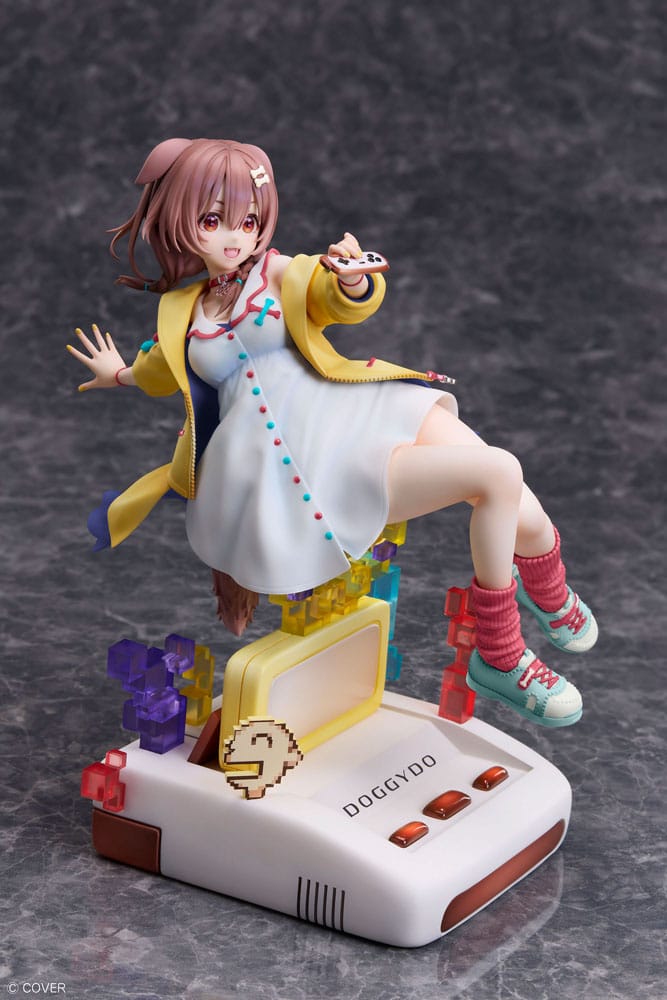 Hololive Production Statue PVC 1/7 Inugami Korone We Are Gamers Ver. 20 cm - Z POP Toys
