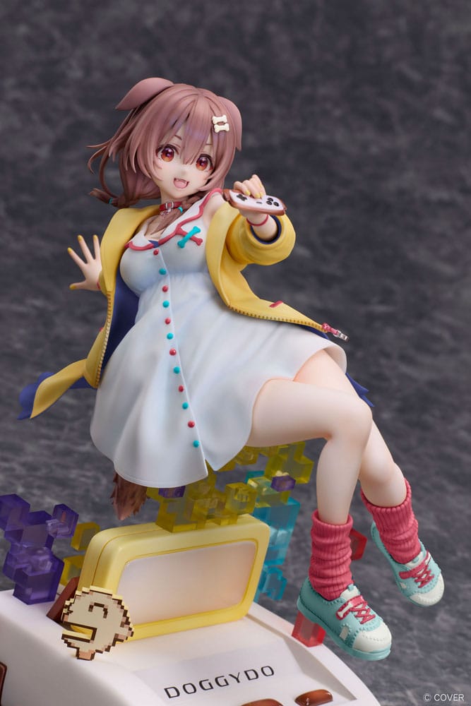 Hololive Production Statue PVC 1/7 Inugami Korone We Are Gamers Ver. 20 cm - Z POP Toys