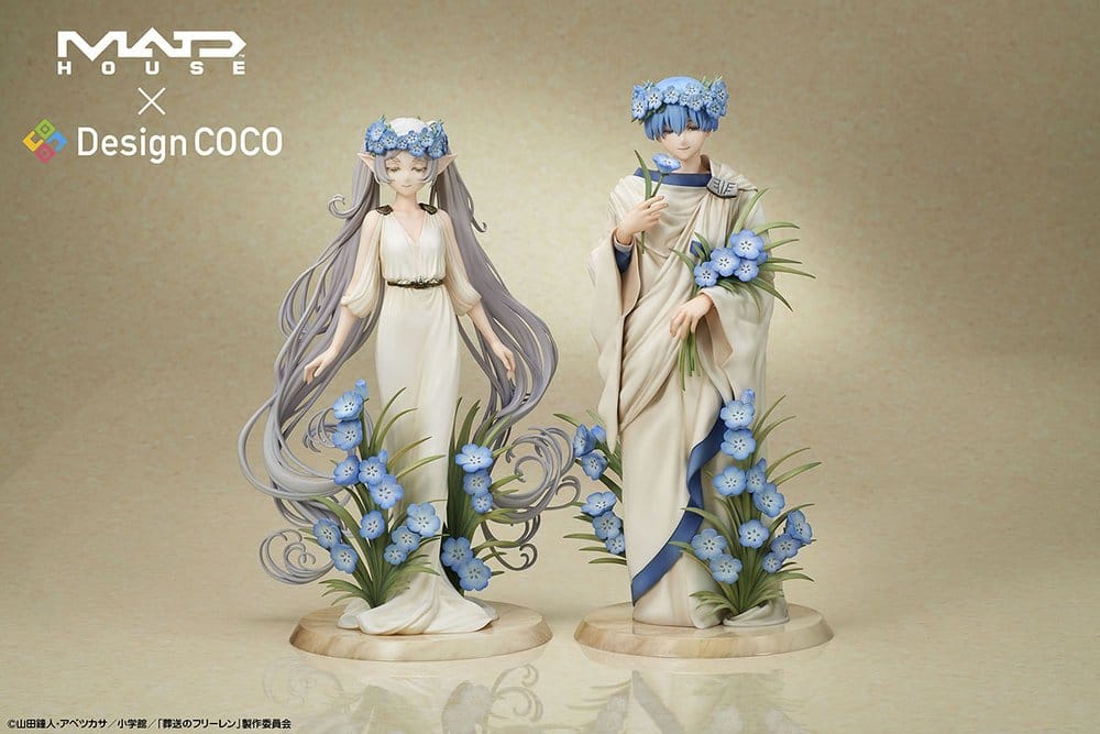 Frieren: Beyond Journey's End Pack de 2 Figuras PVC Frieren & Himmel Art Nouveau Style