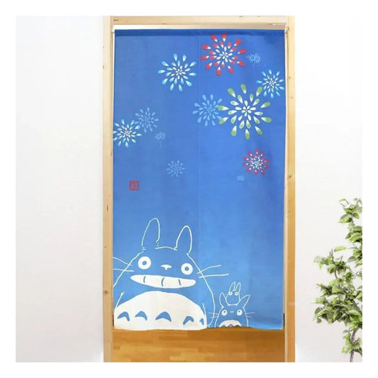 Mi vecino Totoro Cortinas Noren Summer memories