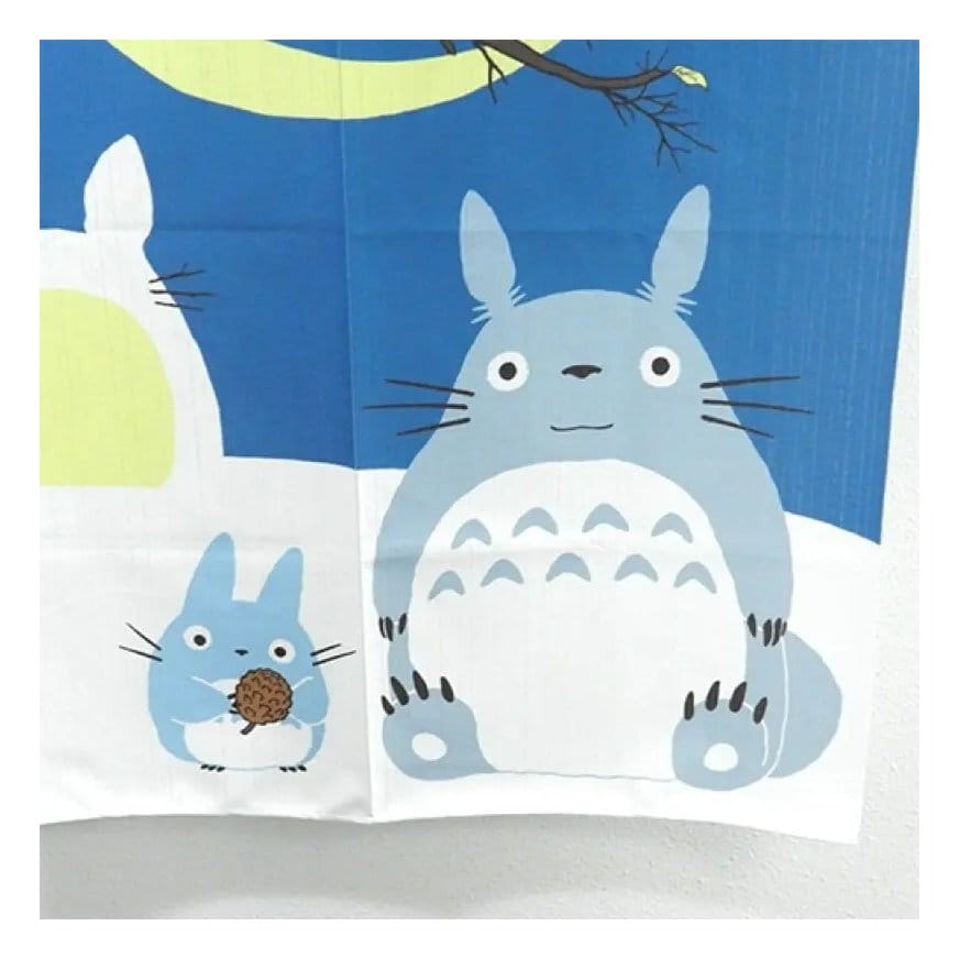Mi vecino Totoro Cortinas Noren Totoro & snowman